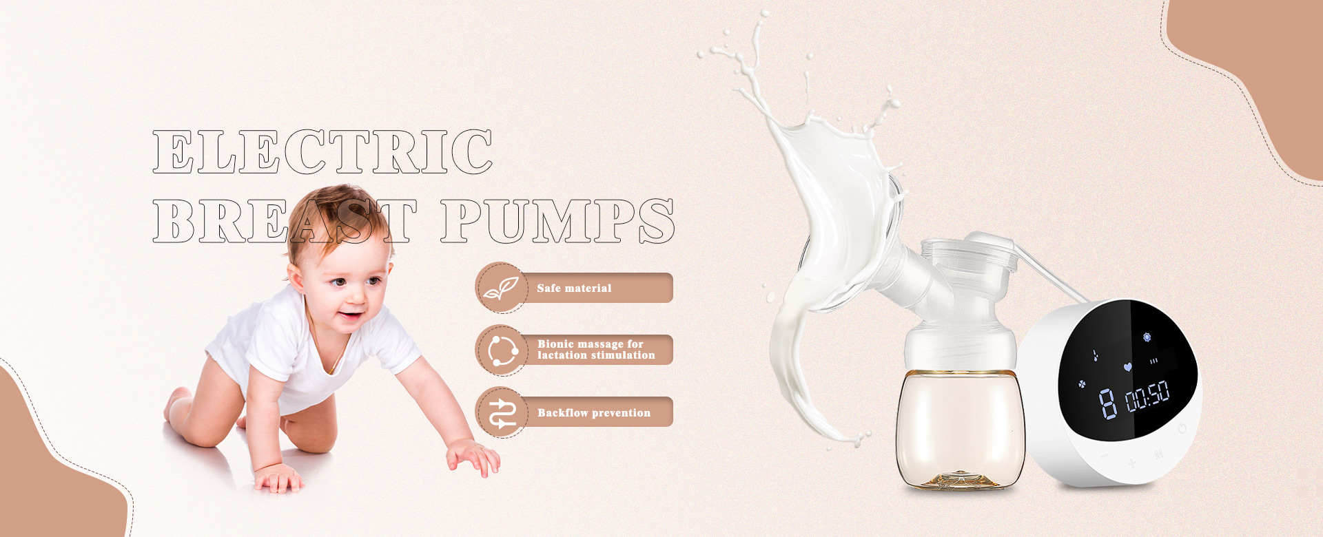 Kina producent af elektriske brystpumper